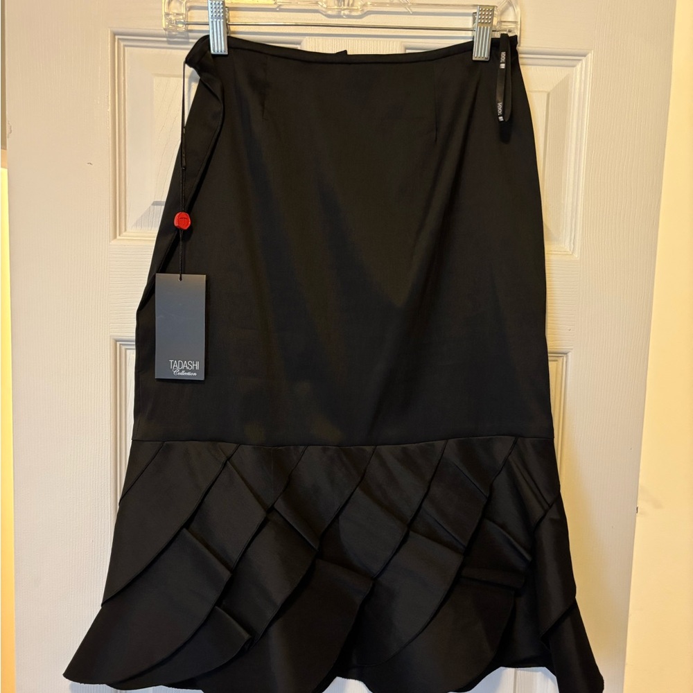 Tadashi Shoji Formal Black Skirt